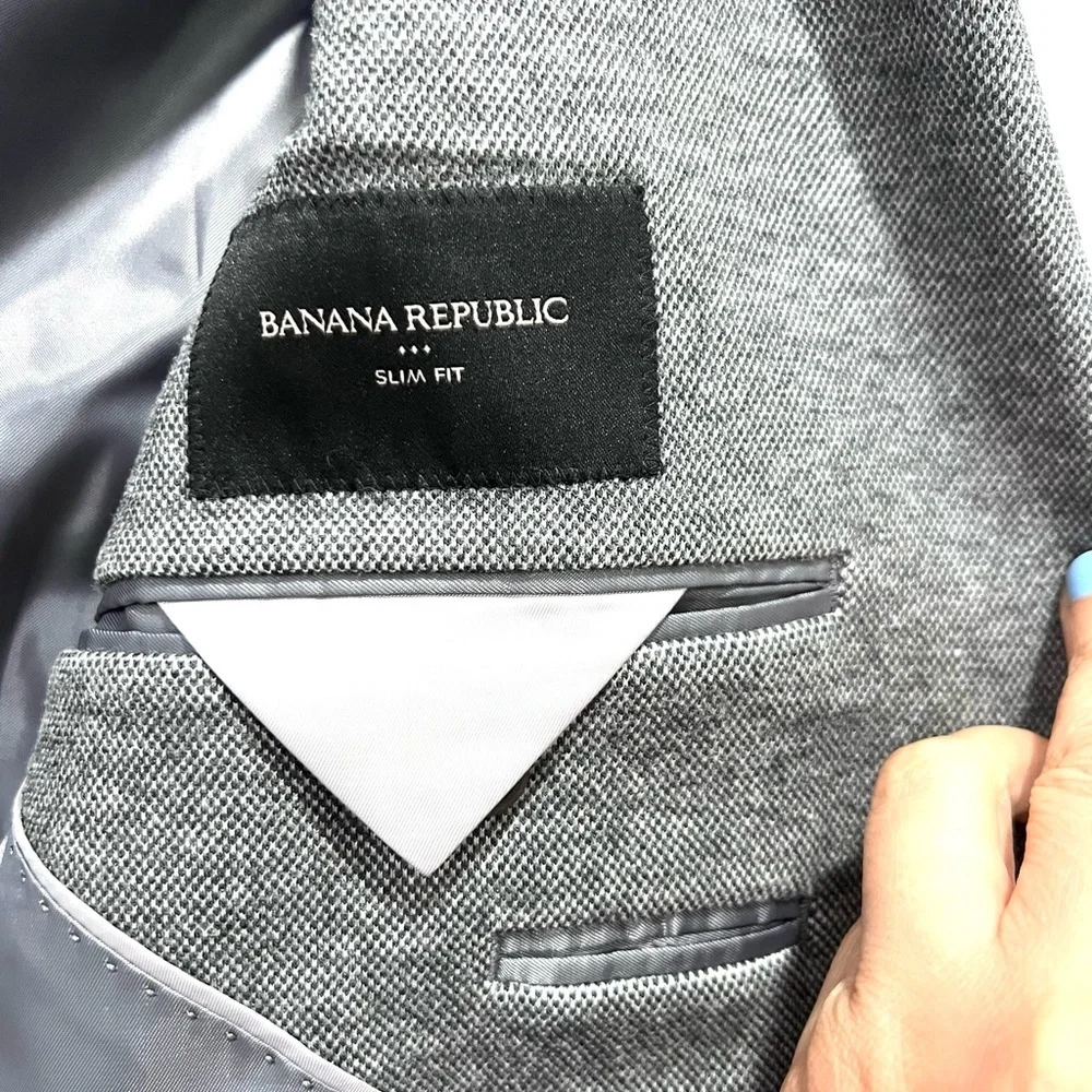 Banana Republic Charcoal‎ Blazer 38S